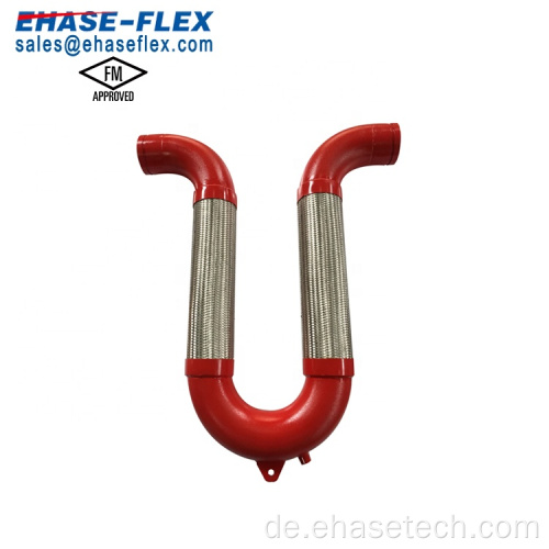 U Flex Fire Loop Seismischer Loop-Schlauch